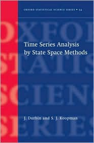 Time Series Analysis by State Space Methods book cover